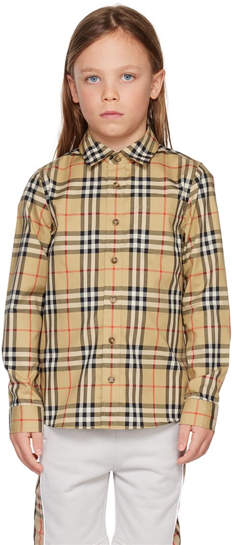 burberry junior nuova collezione primavera 2018|burberry kids shirts.